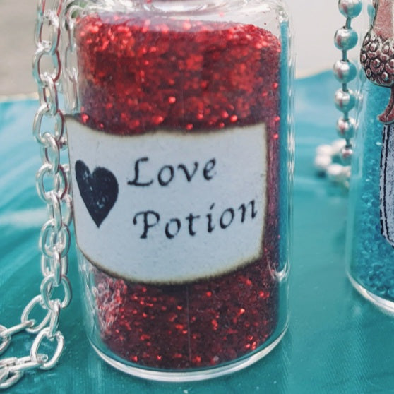 Magic Love Potion Necklace - Perfect Valentines Day Gift